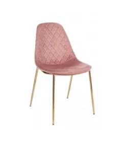 Sale CONTEMPORARY STYLE SET 4 SEDIA TERRY VELLUTO ROSA