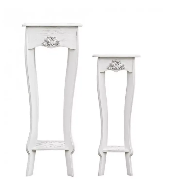 Sale CONTEMPORARY STYLE SET2 PORTA LAMPADA BLANC