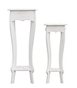 Sale CONTEMPORARY STYLE SET2 PORTA LAMPADA BLANC