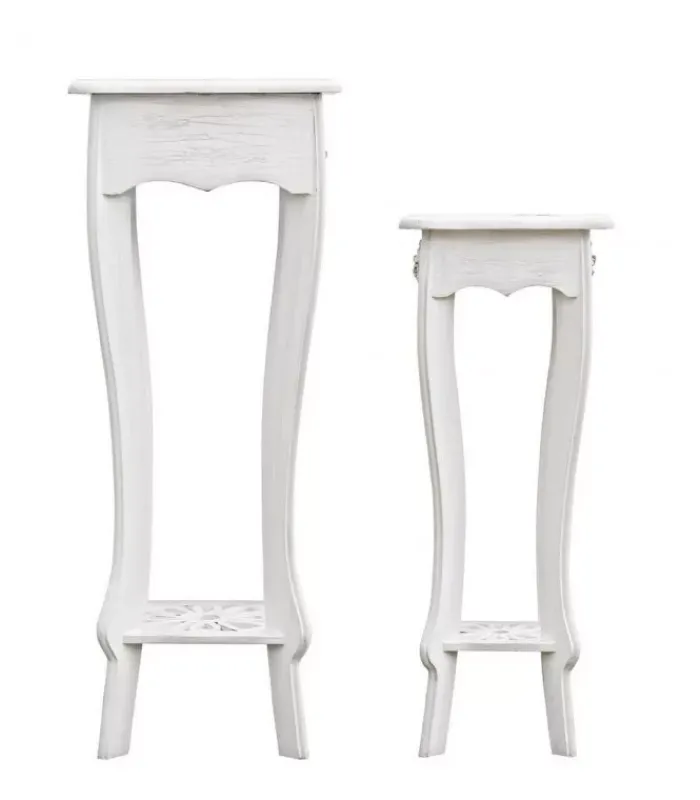 Sale CONTEMPORARY STYLE SET2 PORTA LAMPADA BLANC