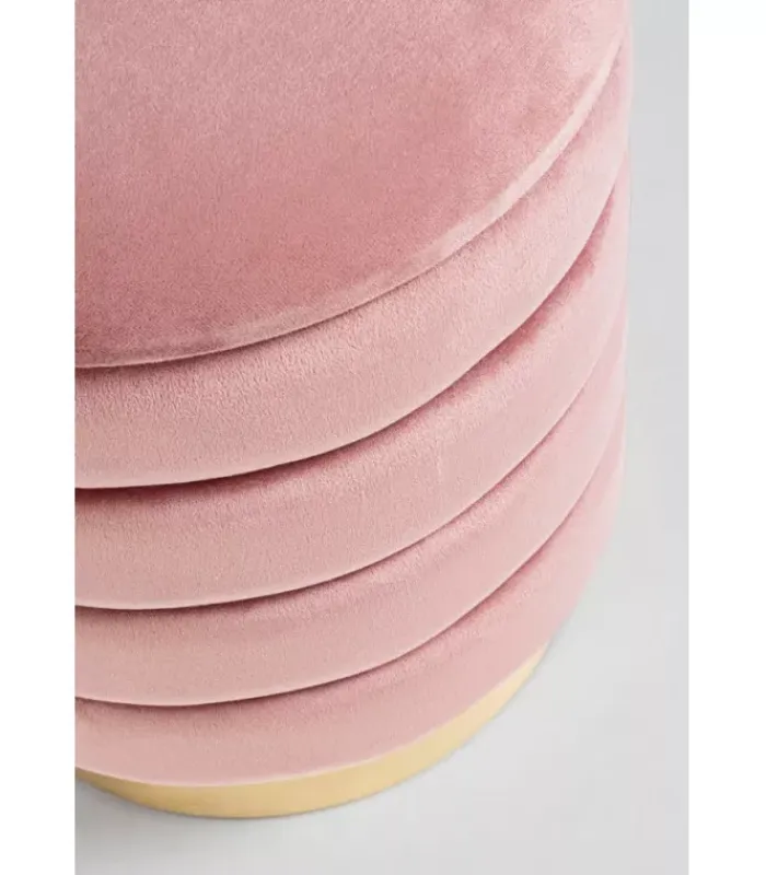 Fashion CONTEMPORARY STYLE SET2 POUF CONTENITORE DARINA ROSA ANTICO