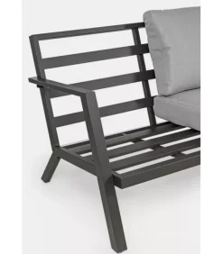 Clearance CONTEMPORARY STYLE SET4 SALOTTO C-C HARLEY ANTRACITE YK13