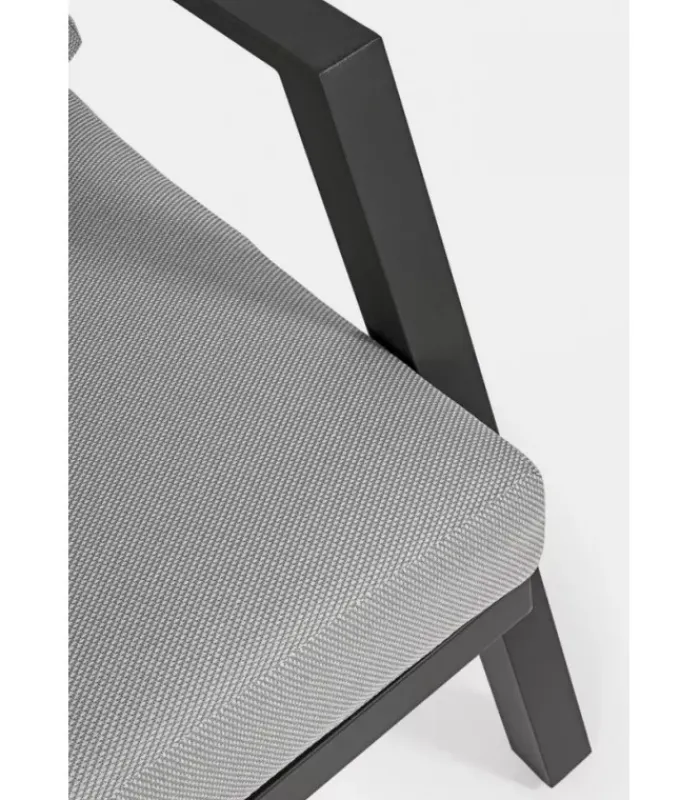 Clearance CONTEMPORARY STYLE SET4 SALOTTO C-C HARLEY ANTRACITE YK13