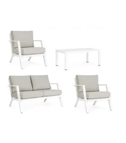 Clearance CONTEMPORARY STYLE SET4 SALOTTO C-C HARLEY BIANCO YK11