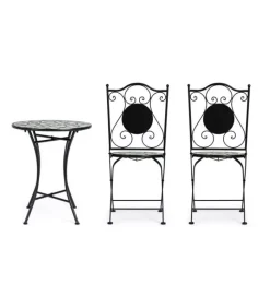 Sale CONTEMPORARY STYLE SET3 TAVOLO+2 SEDIE PIEGH POSITANO