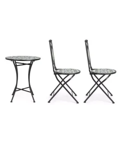 Sale CONTEMPORARY STYLE SET3 TAVOLO+2 SEDIE PIEGH POSITANO