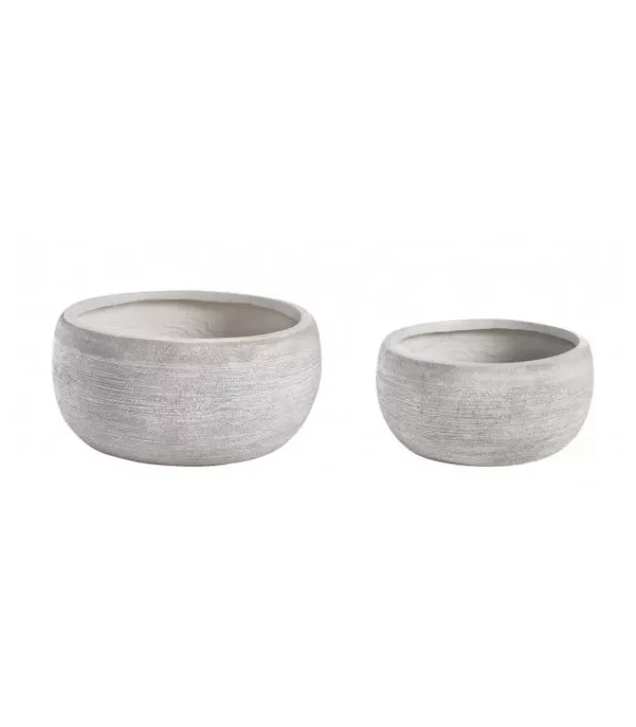 Sale CONTEMPORARY STYLE SET2 VASO GRAFFITI CIOTOLA BIANCO