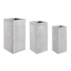 Discount CONTEMPORARY STYLE SET3 VASO GRAFFITI QU BIANCO ALTO