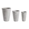 Online CONTEMPORARY STYLE SET3 VASO GRAFFITI TO BIANCO ALTO