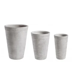 Online CONTEMPORARY STYLE SET3 VASO GRAFFITI TO BIANCO ALTO
