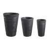 Clearance CONTEMPORARY STYLE SET3 VASO GRAFFITI TO NERO ALTO