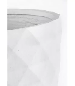 Discount CONTEMPORARY STYLE SET3 VASO PYRAMID BOMB BIANCO