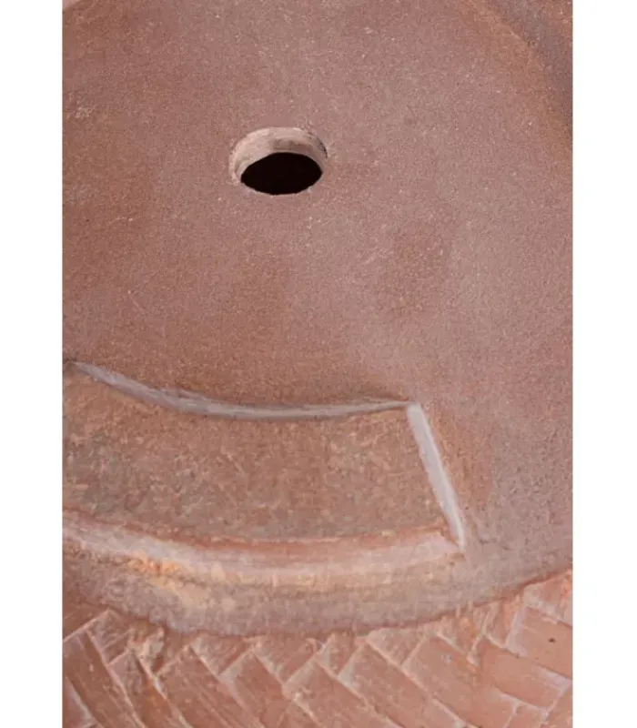 Fashion CONTEMPORARY STYLE SET4 VASO TRESSAGE CIL TERRACOTTA