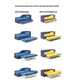 Best NOCTIS LETTI SPACE ANGOLO SAGOMATO con letto estraibile o cassettoni |