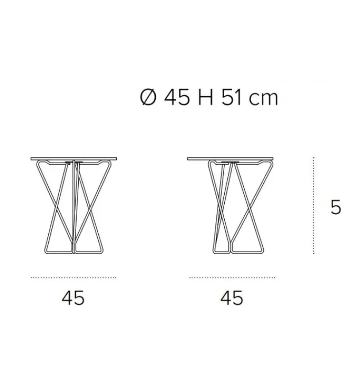 New TARGET POINT STAR CORNER tavolino |