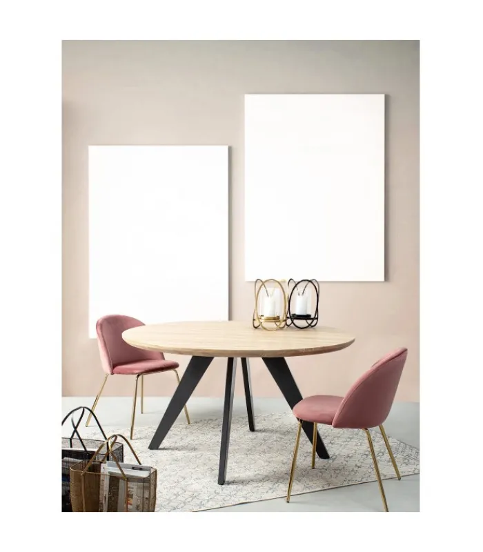 Hot CONTEMPORARY STYLE TANYA VELLUTO ROSA