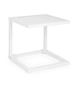 New CONTEMPORARY STYLE TAVOLINO HILDE 40X40 BIANCO LD30