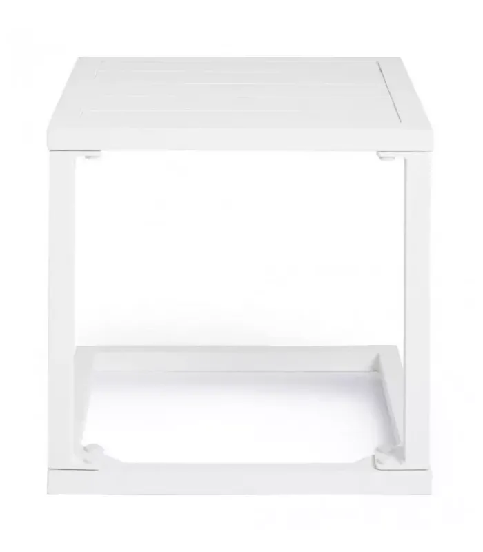 New CONTEMPORARY STYLE TAVOLINO HILDE 40X40 BIANCO LD30