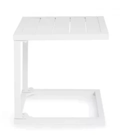 New CONTEMPORARY STYLE TAVOLINO HILDE 40X40 BIANCO LD30
