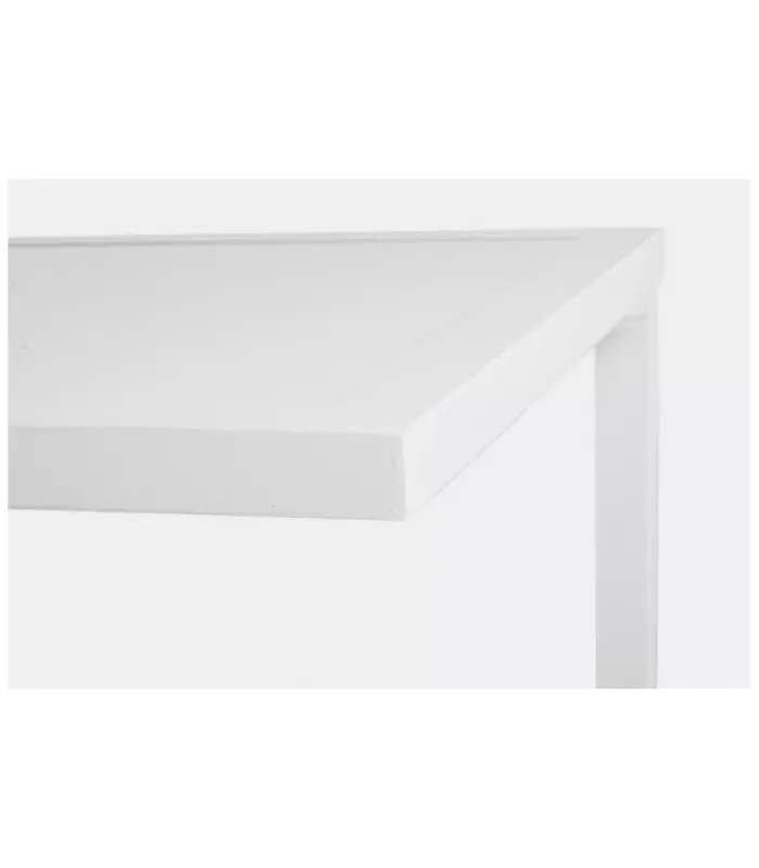 New CONTEMPORARY STYLE TAVOLINO HILDE 40X40 BIANCO LD30