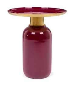 Online CONTEMPORARY STYLE TAVOLINO NALIMA BURGUNDY D40.5