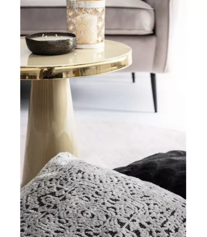 Clearance CONTEMPORARY STYLE TAVOLINO NANDIKA IVORY D45.5