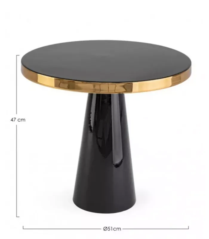 Hot CONTEMPORARY STYLE TAVOLINO NANDIKA NERO D51