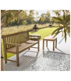 Outlet CONTEMPORARY STYLE TAVOLINO QUADRO TEAK 50X50