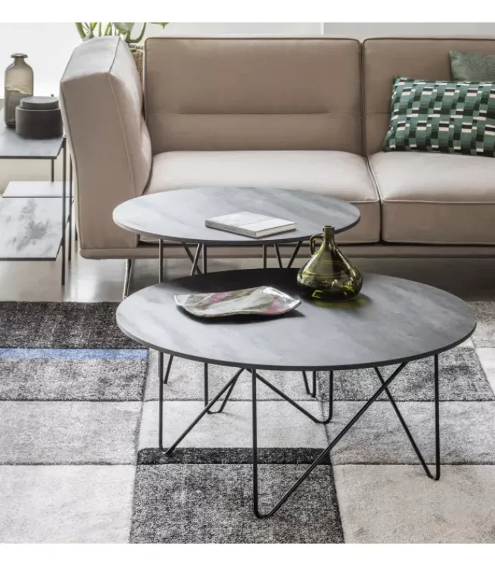 Best PEZZANI TAVOLINO SHAPE ROTONDO NEW |