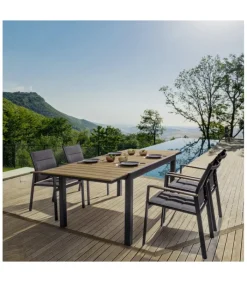 Fashion CONTEMPORARY STYLE TAVOLO ALL.ELIAS 140-200X90 ANTRAC.SJ61