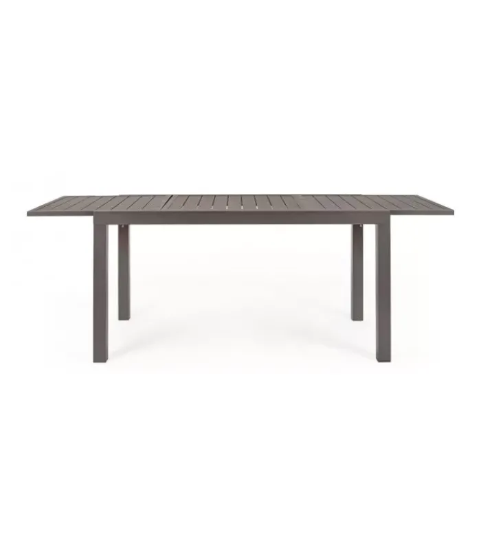 Discount CONTEMPORARY STYLE TAVOLO ALL.HILDE 140-210X77 COFFEE YK14