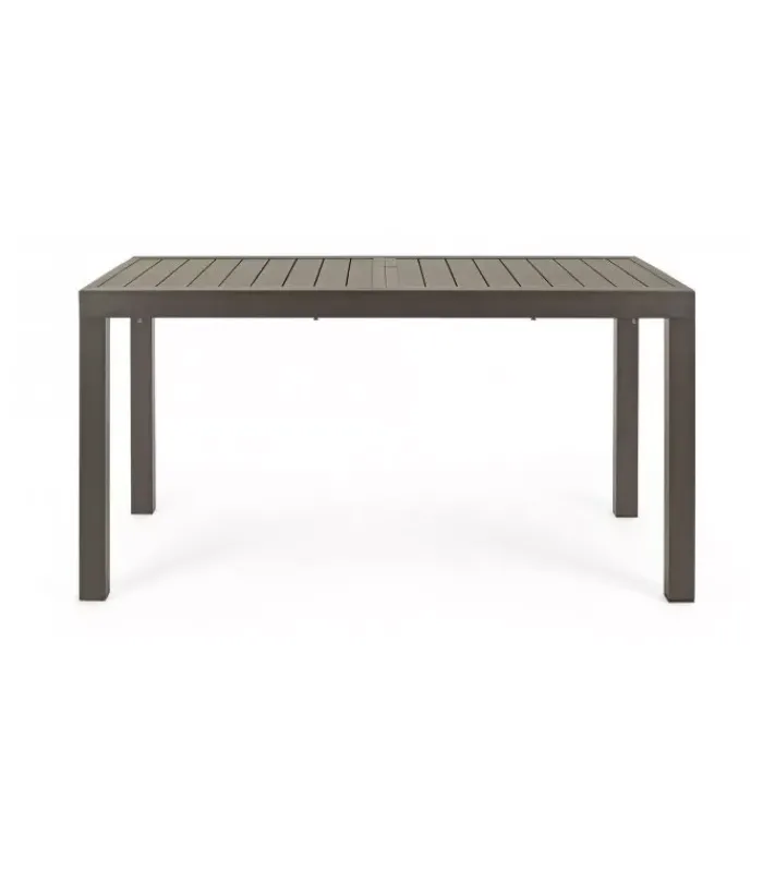 Discount CONTEMPORARY STYLE TAVOLO ALL.HILDE 140-210X77 COFFEE YK14