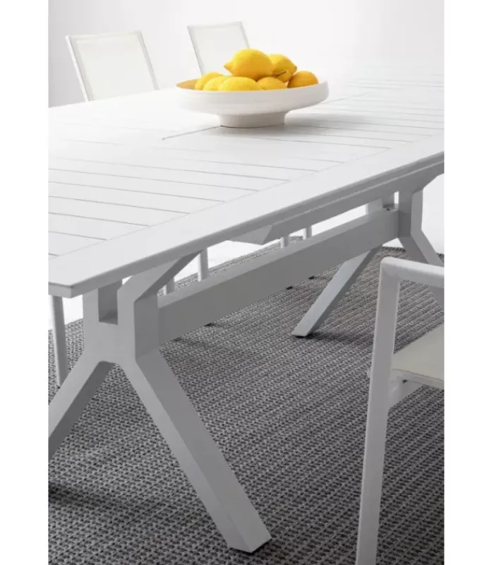 Hot CONTEMPORARY STYLE TAVOLO ALL.KENYON 180-240X100 BIANCOCX21