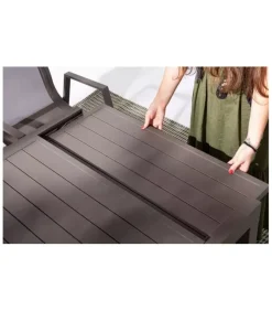 Hot CONTEMPORARY STYLE TAVOLO AL.PELAGIUS 135-270X90 COFFEEYK14