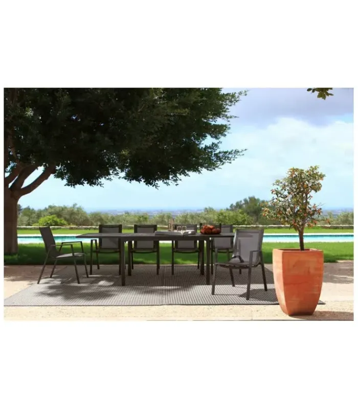 Hot CONTEMPORARY STYLE TAVOLO AL.PELAGIUS 135-270X90 COFFEEYK14