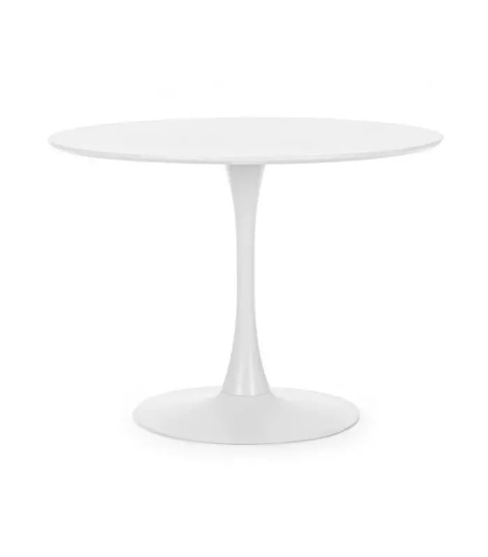 Discount CONTEMPORARY STYLE TAVOLO BLOOM BIANCO D100