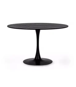 Outlet CONTEMPORARY STYLE TAVOLO BLOOM NERO D120