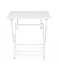 Clearance CONTEMPORARY STYLE TAVOLO PIEGH. ELIN 70X70 BIANCO LH30