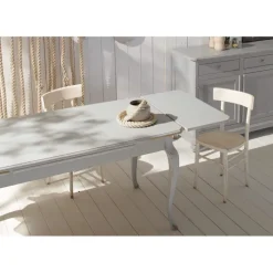 Outlet F.lli MIRANDOLA Tavolo scantonato allungabile 626 |