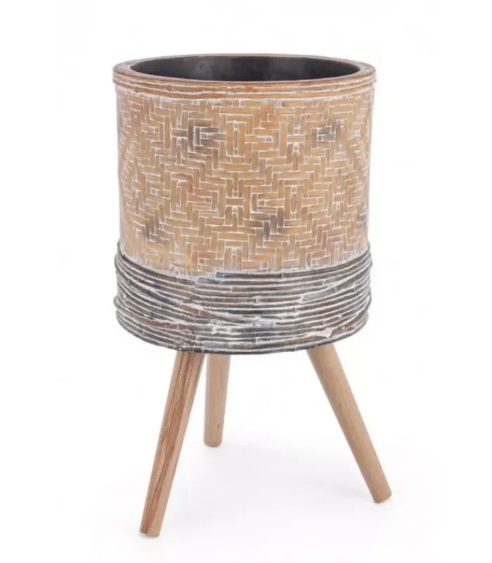 Best CONTEMPORARY STYLE VASO DAKAR TREPPIEDE MAGNESIA H39