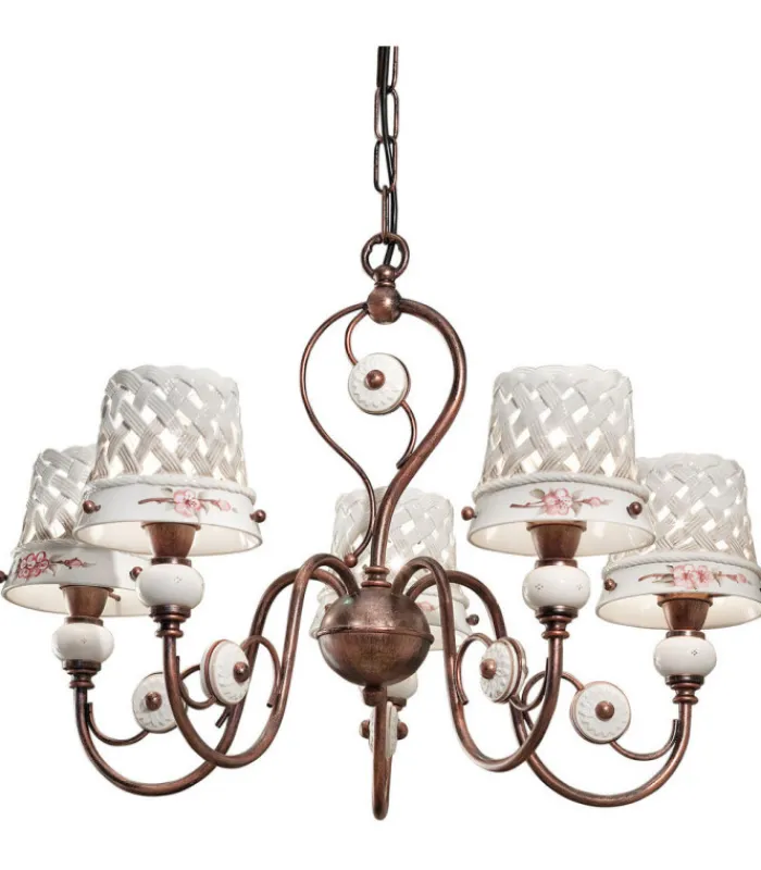 Clearance FERROLUCE VERONA LAMPADARIO CINQUE LUCI |